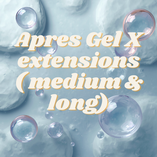 Apres Gel X extension (Medium & Long)